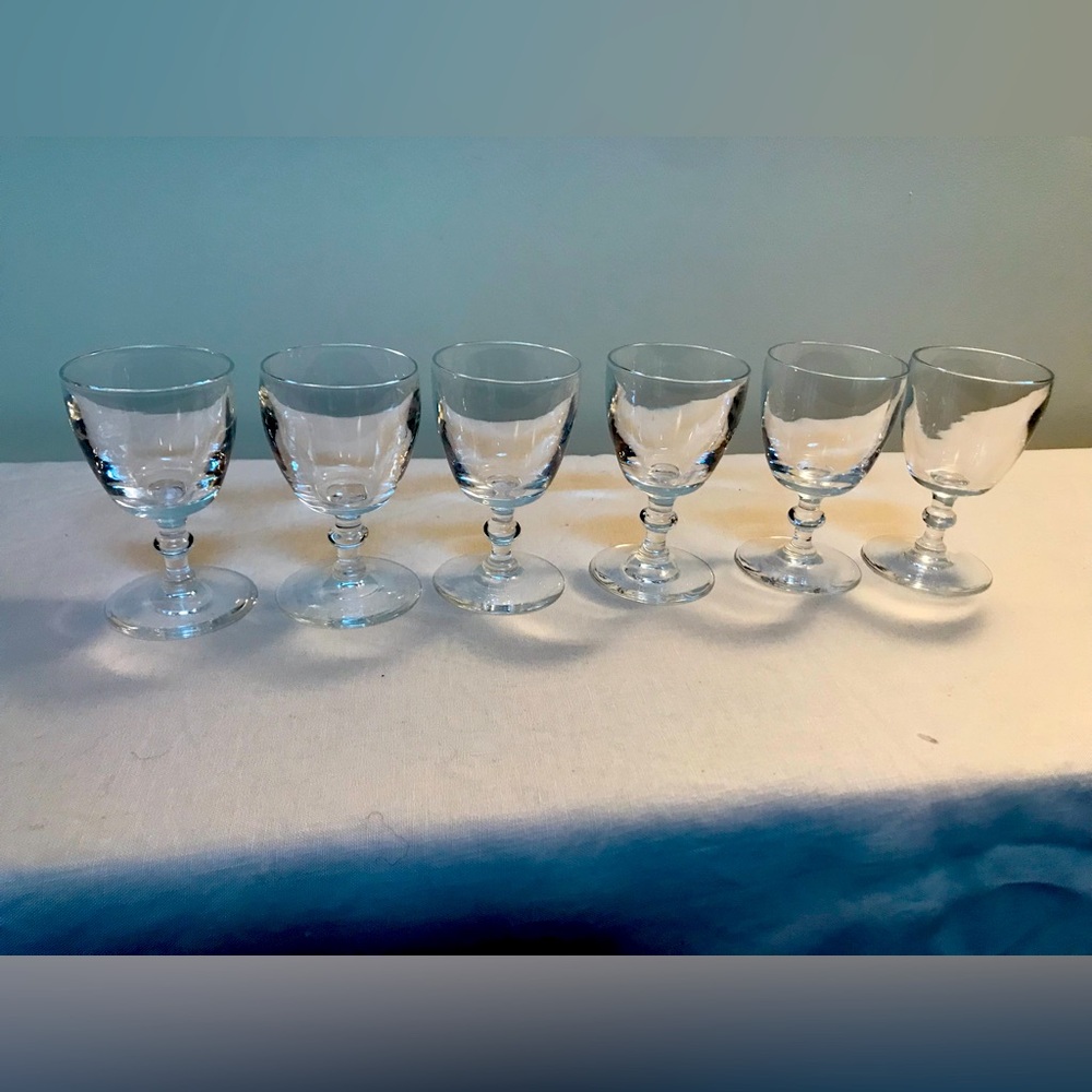 Steuben Crystal Wine Goblets